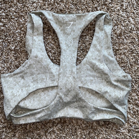 Gymshark Fleur Texture Sports Bra - Picture 3 of 4